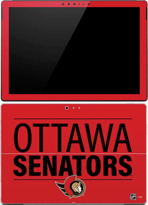 NHL Ottawa Senators Lineup Surface Pro (2017) Skin